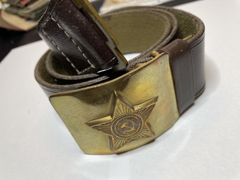 Belt Buckle with belt USSR