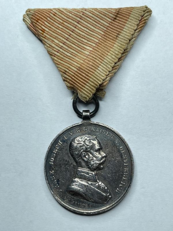 Austria-Hungaria , Silver Merit Medal 