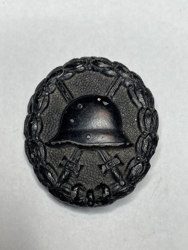 German empire 1st World War Wound badge in black