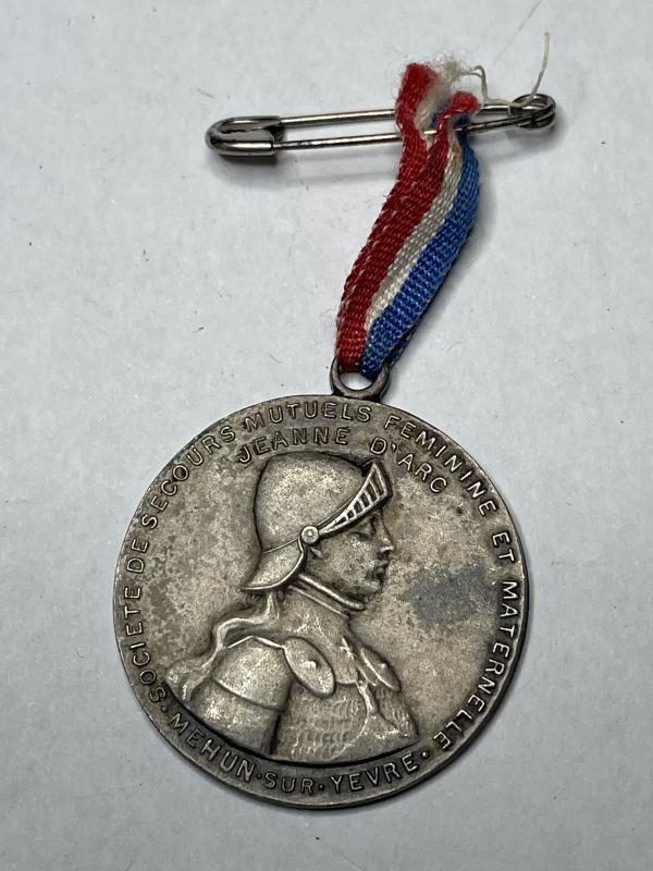 Medal Joan of Arc - Female and Maternal Mutual Relief Society - Mehun sur Yevre- 1900