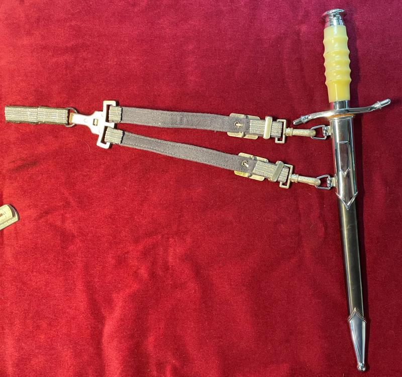 East German (NVA) army officer's dagger very low number 01338