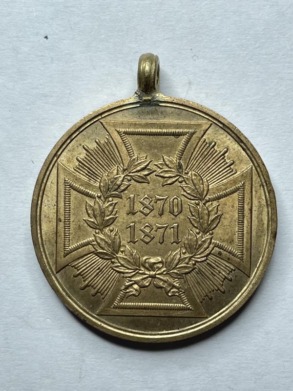 Kaiser Reich - Commemorative Medal of 1870/71 War (for combatants)