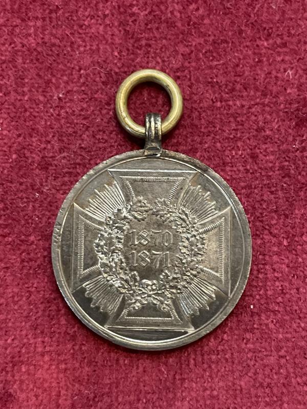 Kaiser Reich Commemorative Medal of 1870/71 War (for non-combatants)