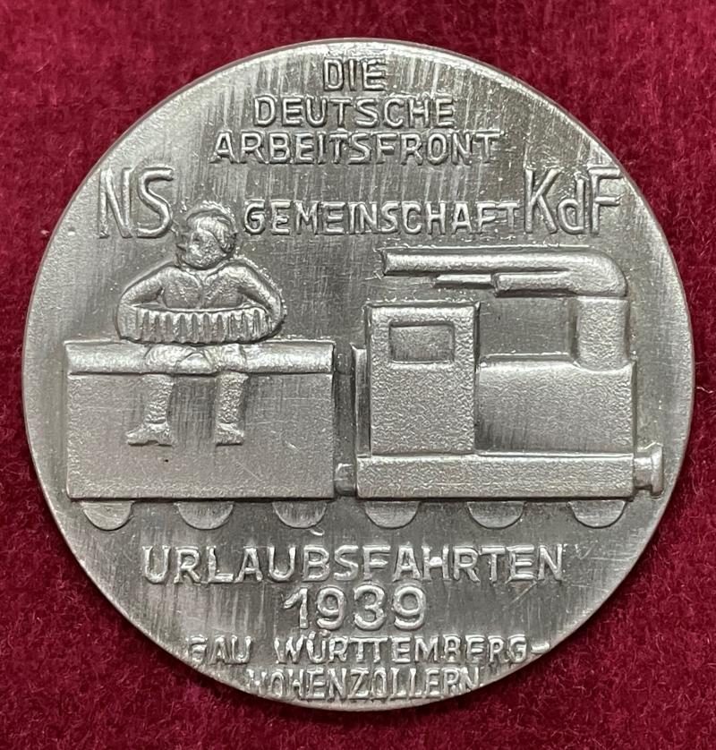 3rd Reich DAF Urlaubsfahrten 1939 Gau Württemberg-Hohenzollern