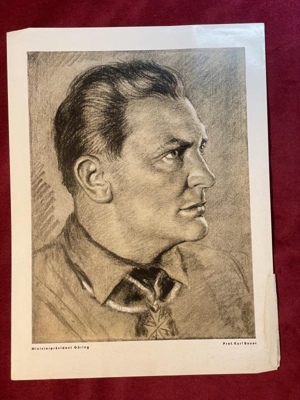 3rd Reich Karl Bauer art - Hermann Göring