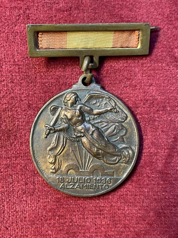 Spanish civil war 1936-39 victory medal