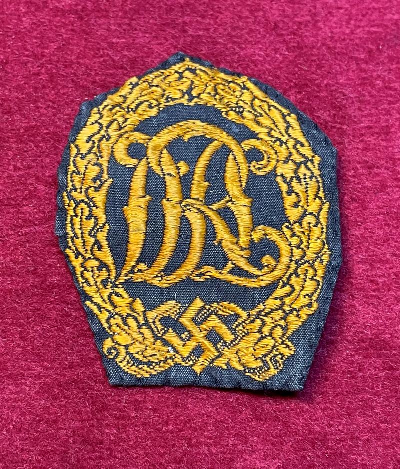 3rd Reich DRL cloth badge