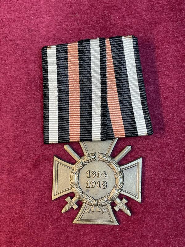 Kaiserreich WWI Ehrenkreuz für frontkampfer