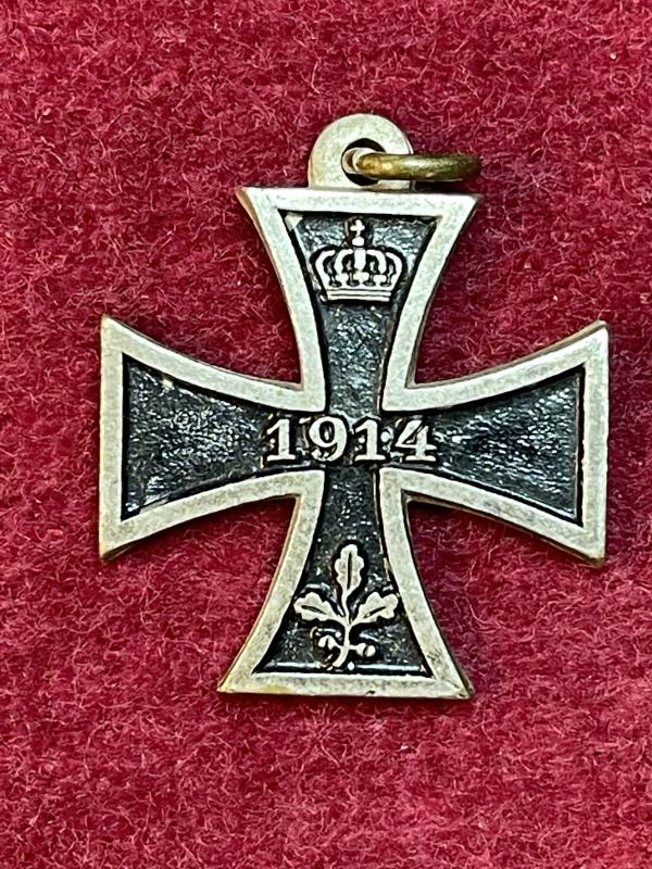 Kaiserreich Eisernes Kreuz 1. Klasse 1914 patriotische Anhänger