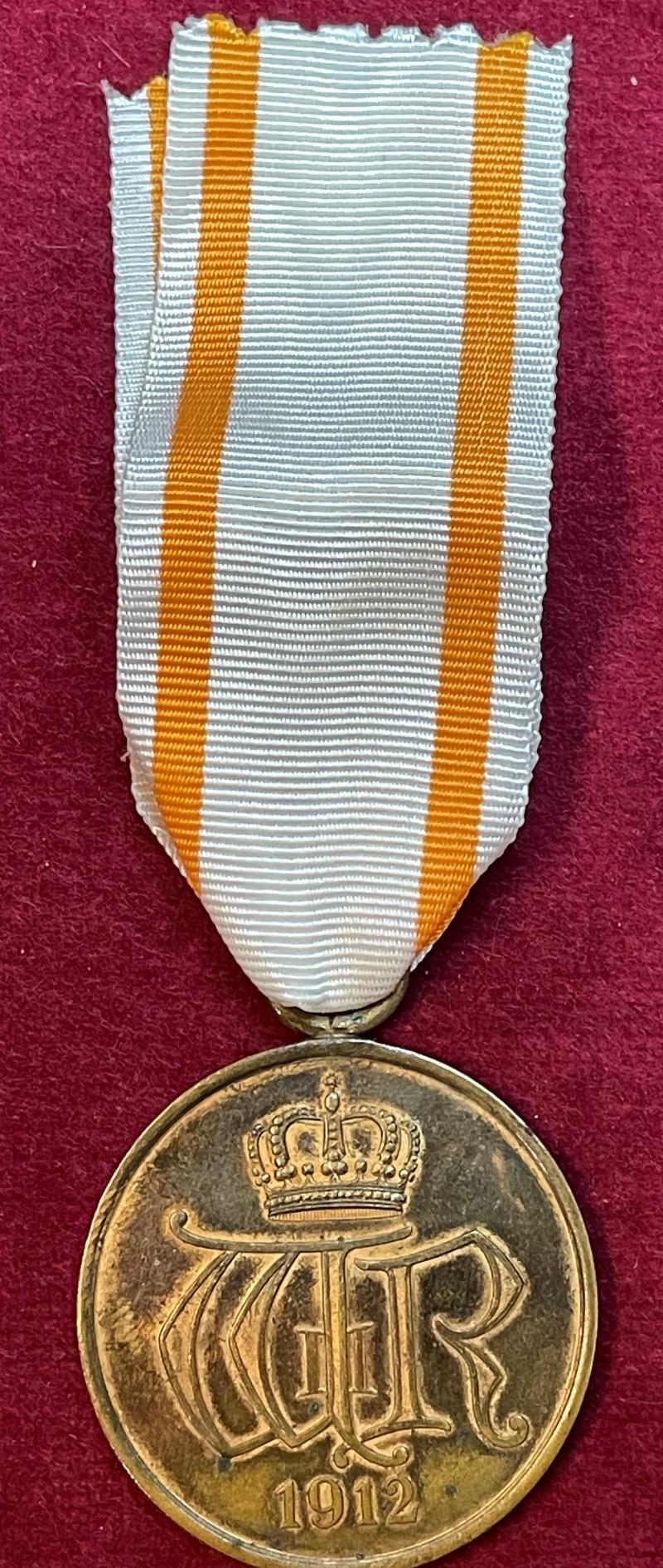 Kaiserreich Allgemeines Ehrenzeichen Bronze 1912