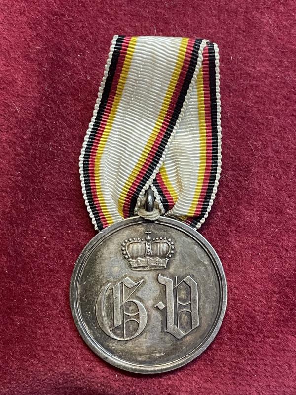 Waldeck und Pyrmont Silberne Verdienstmedaille 1878