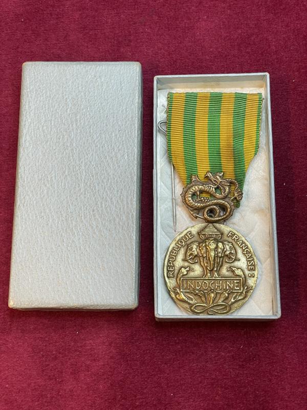 Marna Militaria | France Medaille Commemorative de la Campagne d'Indochine.