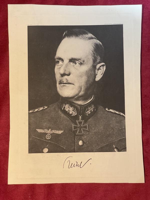 3rd Reich Portrait Wilhelm Keitel