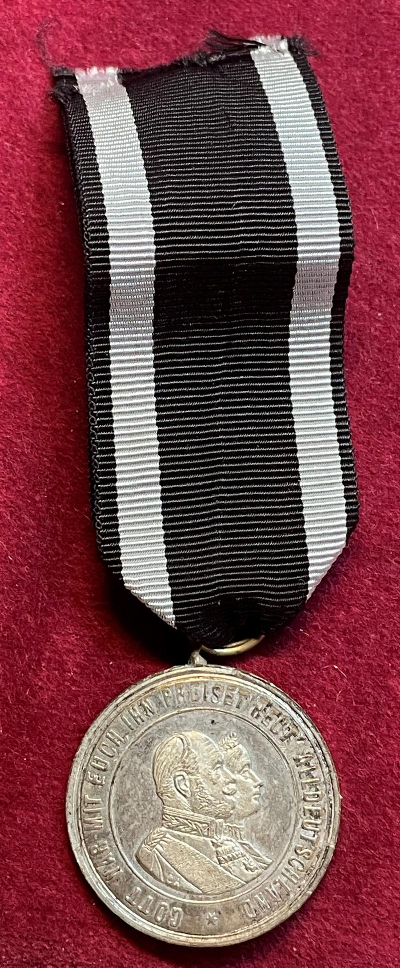 Kaiserreich Ehejubiläums-Medaille 50. Jahre Wilhelm I