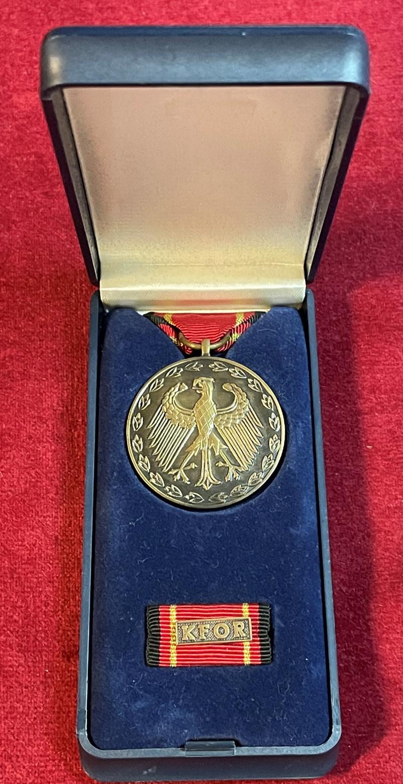 BRD Bronze Einsatzmedaille der Bundeswehr KFOR