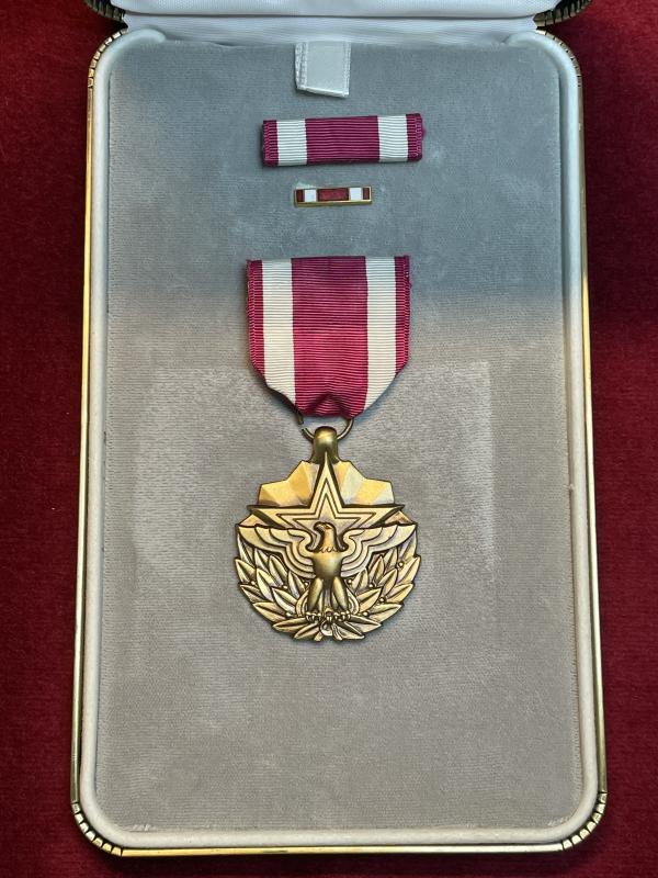 US Meritorious Service Medal in case