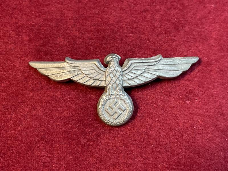3rd Reich Bahnschutz Mützenabzeichen