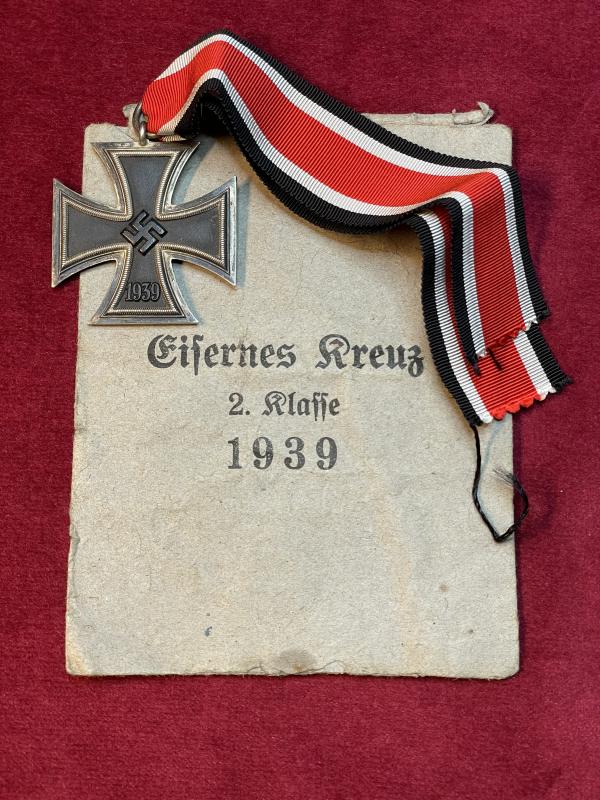 3rd Reich Eisernes Kreuz 2. Klasse 1939 J.J. Stahl, Straßburg