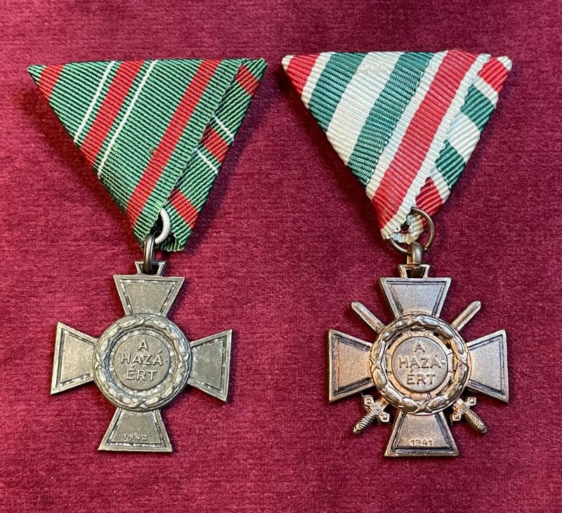Hungary Cross of Fire 1st & 2nd Class