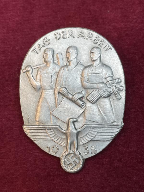 3rd Reich DAF Tag der Arbeit 1935 abzeichen