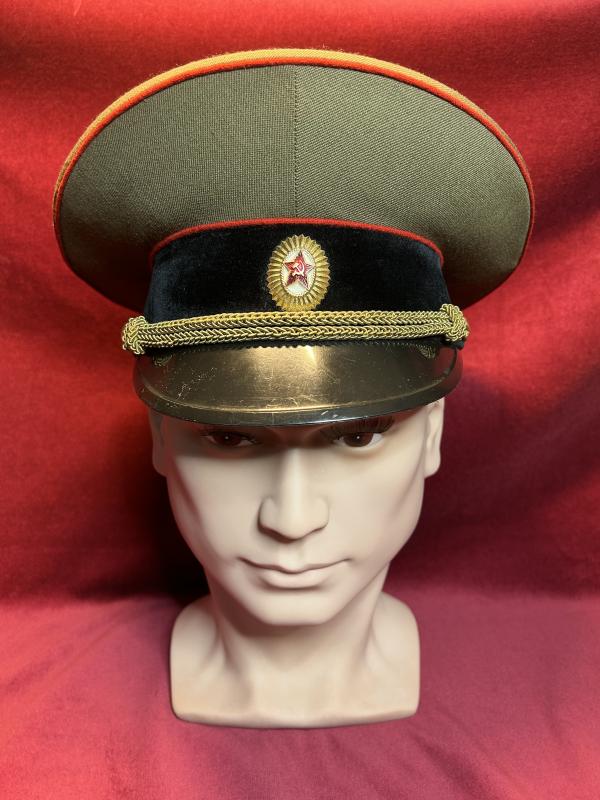 USSR Army Officers Visor Cap M69 Artillery/ Tank forces