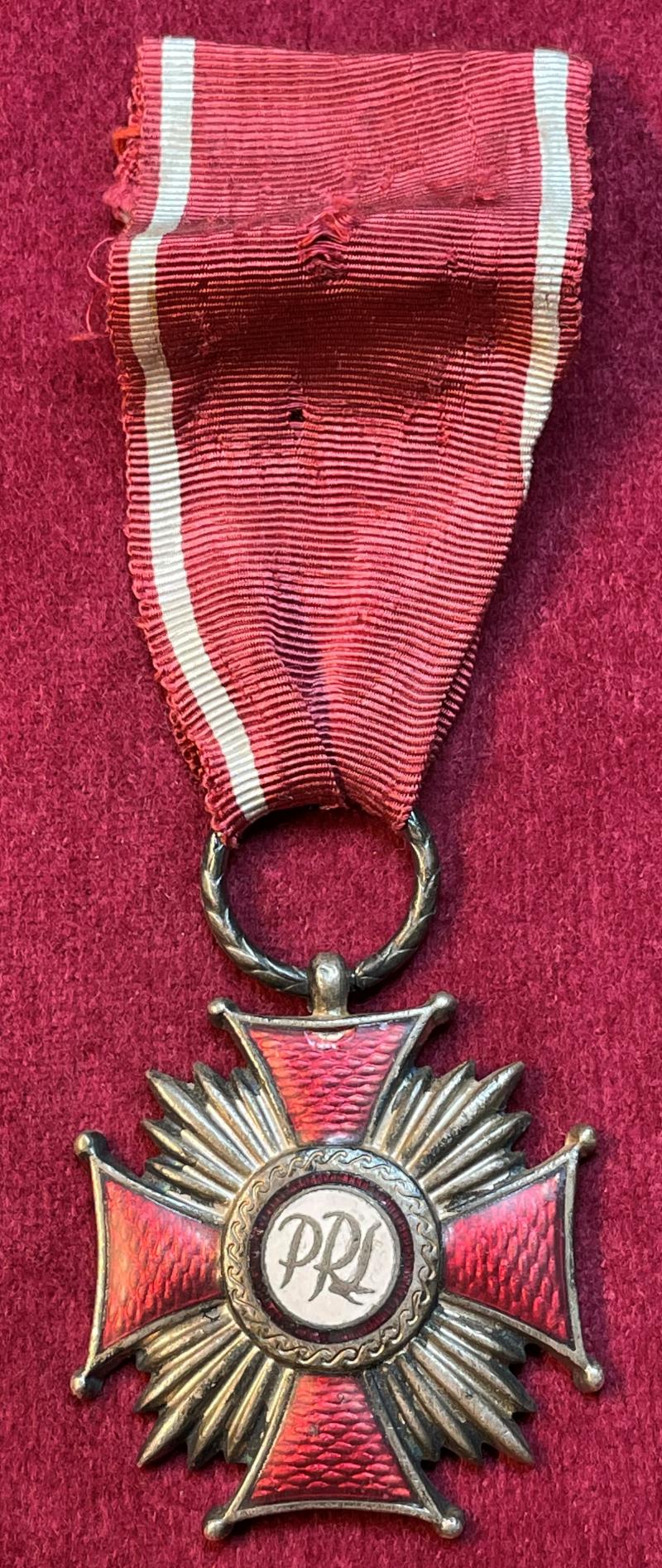 Poland PRL Krzyż Zasługi (Cross of Merit) Silver