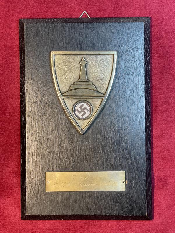3rd Reich DRKB 1. Preis WHW Schiessen 1938/39