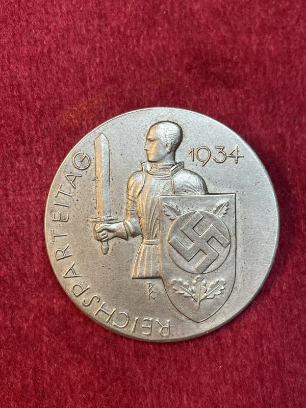 3rd Reich NSDAP Reichsparteitag 1934 badge
