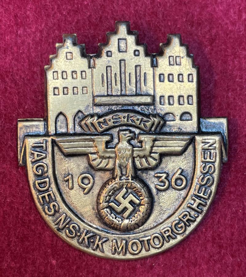 3rd Reich Tag der NSKK Motorgruppe Hessen 1936
