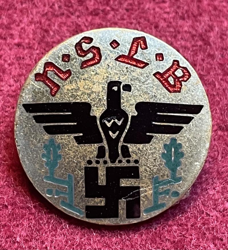 3rd Reich Nationalsozialistischer Lehrerbund Mitgliedsabzeichen 1. Form