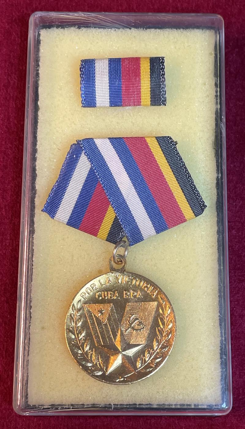 Cuba Medalla Por la Victoria Cuba-RPA