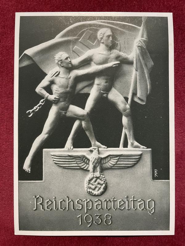 3rd Reich Ansichtkarte Reichsparteitag Nürnberg 1938