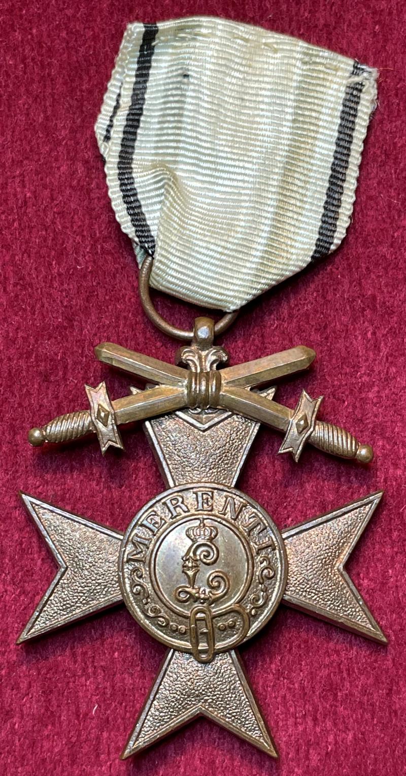 Bayerischer Militärverdienstkreuz 3.Klasse mit Schwertern