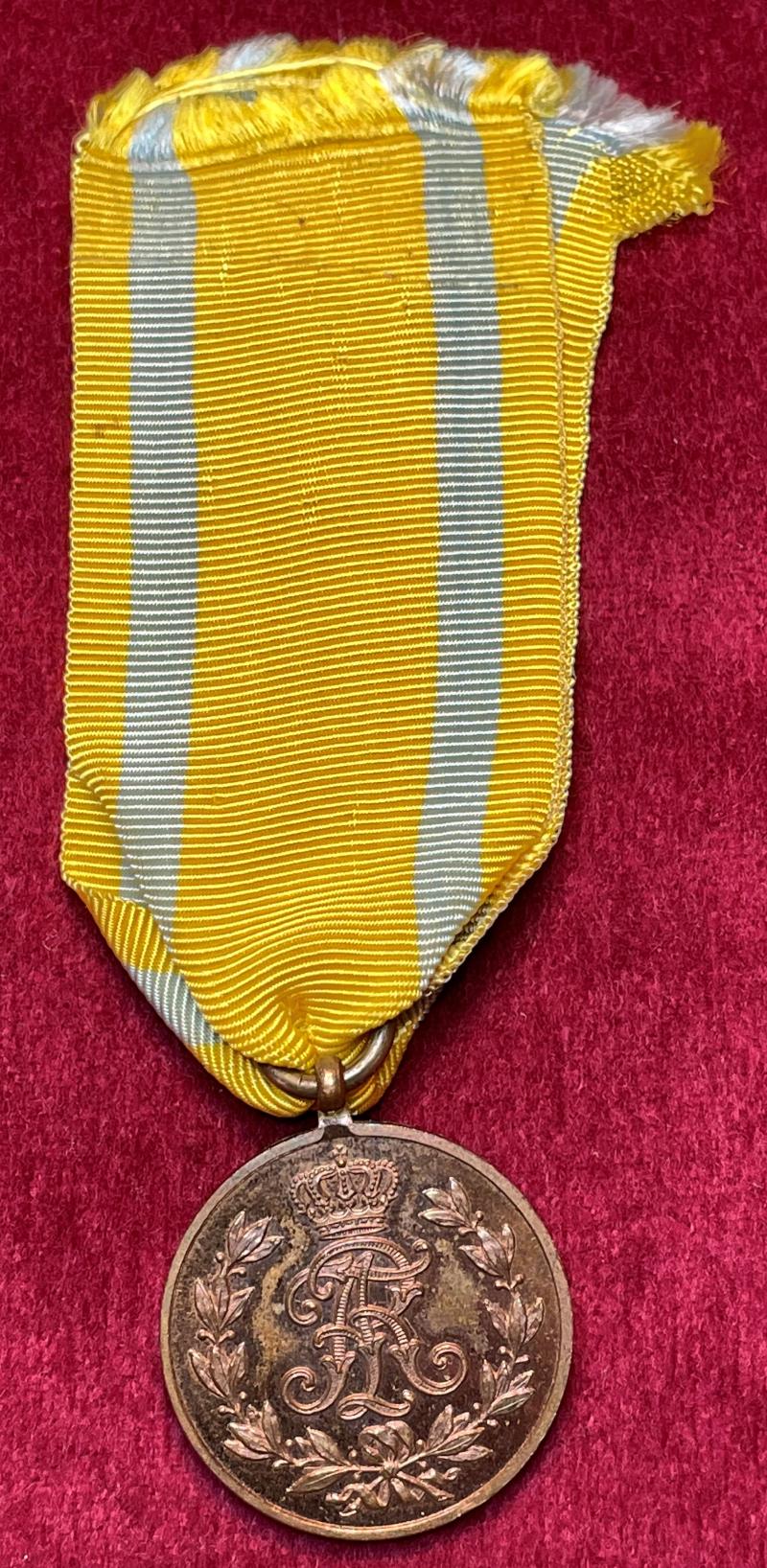 Sachsen Friedrich-August Medaille in Bronze