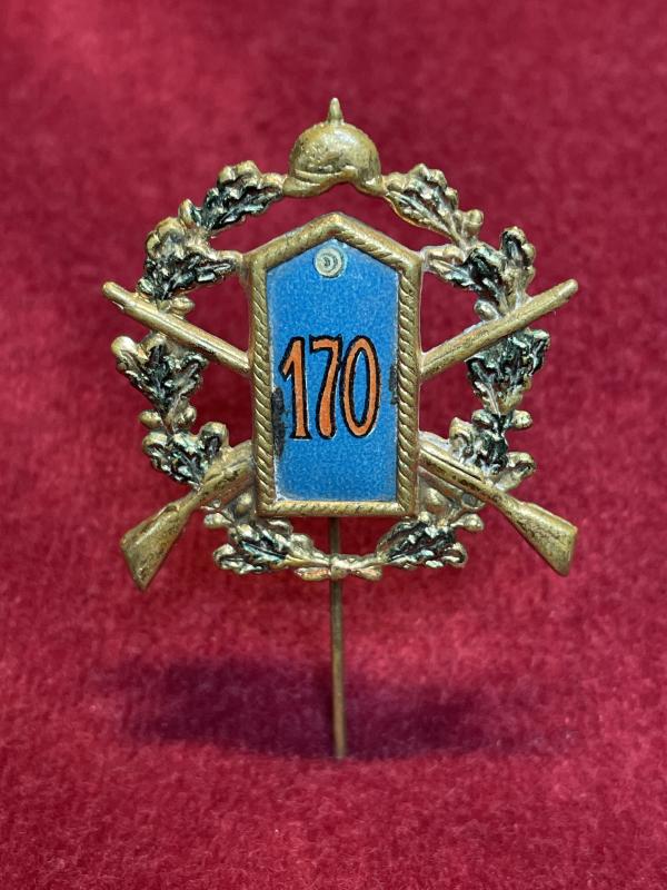 Kaiserreich 9. Badisches Infanterie-Regiment Nr. 170 mitgliedsabzeichen