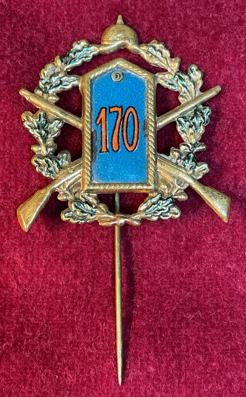 Kaiserreich 9. Badisches Infanterie-Regiment Nr. 170 mitgliedsabzeichen
