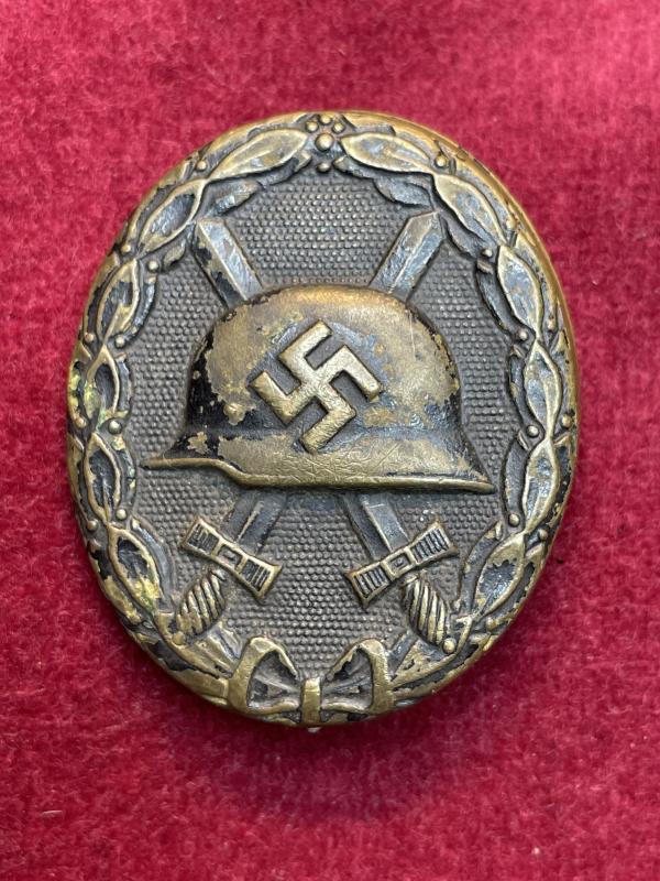 3rd Reich Verwundetenabzeichen in schwarz