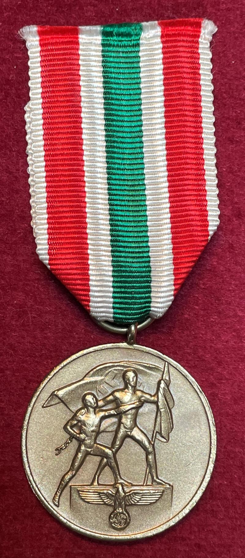 3rd Reich Medaille zur Erinnerung an die Heimkehr des Memellandes