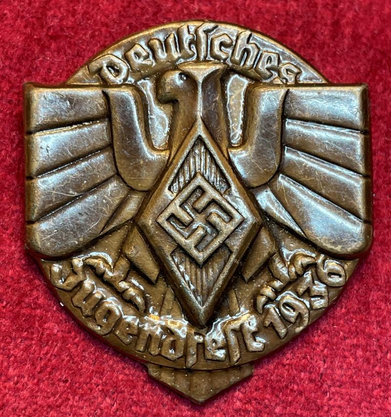 3rd Reich HJ Deutsches Jugendfest 1936 abzeichen