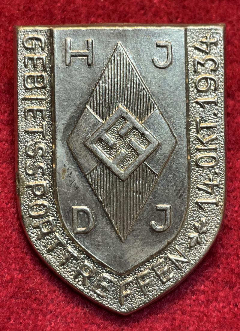 3rd Reich HJ & DJ Gebietssporttreffen 1934