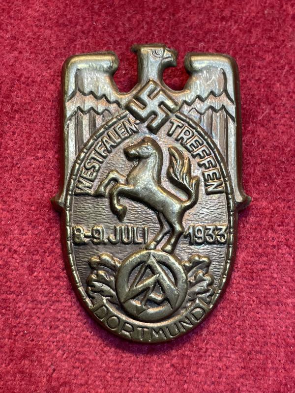 3rd Reich SA Westfalen treffen Dortmund 1933