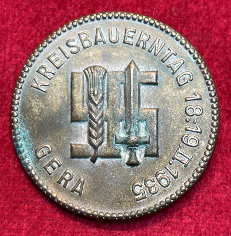 3rd Reich RNST Kreisbauerntag Gera 1935