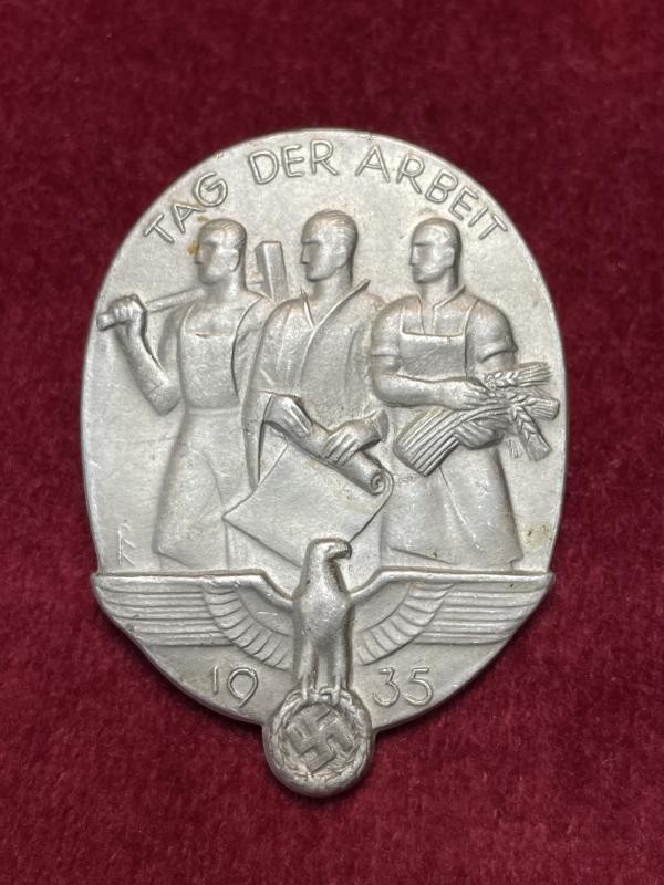 3rd Reich DAF Tag der Arbeit 1935 abzeichen