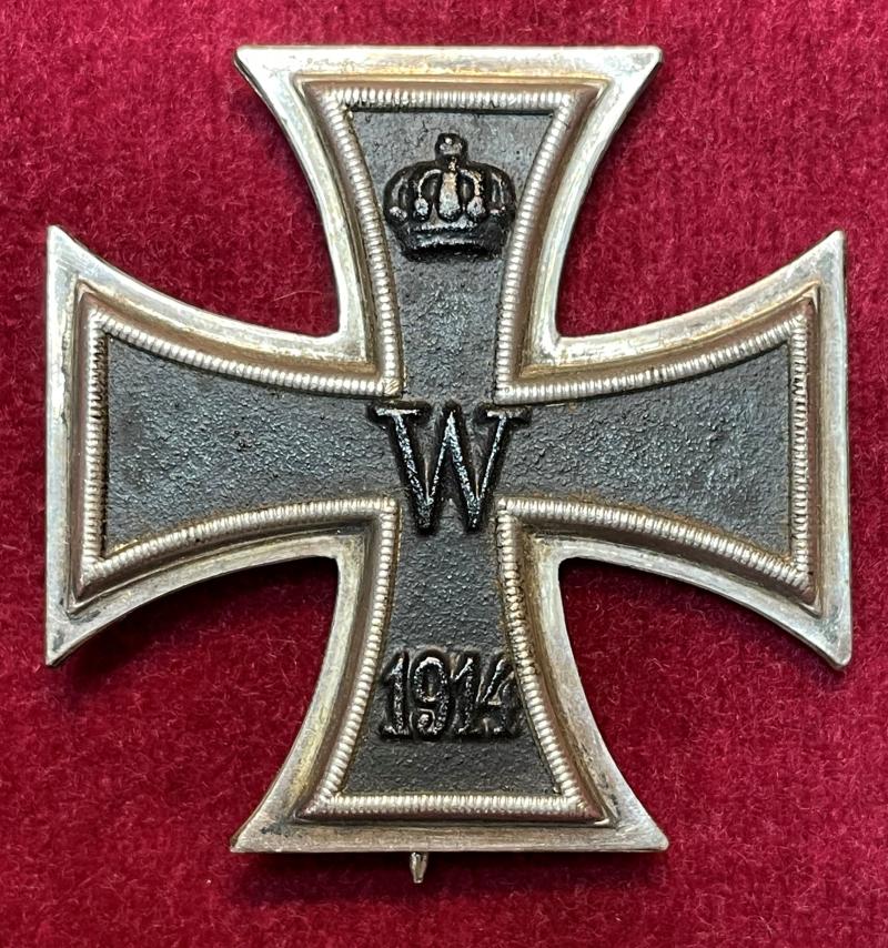 Kaiserreich Eisernes Kreuz 1. Klasse (1914) K.A.G.