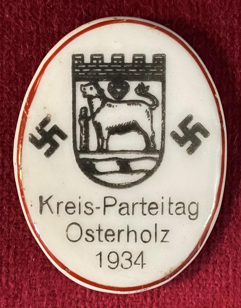 3rd Reich Keramik Kreis-Parteitag Osterholz 1934