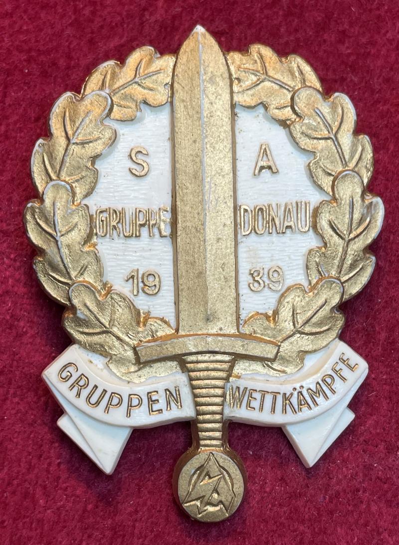 3rd Reich SA Gruppe-Donau Wettkämpfe 1939