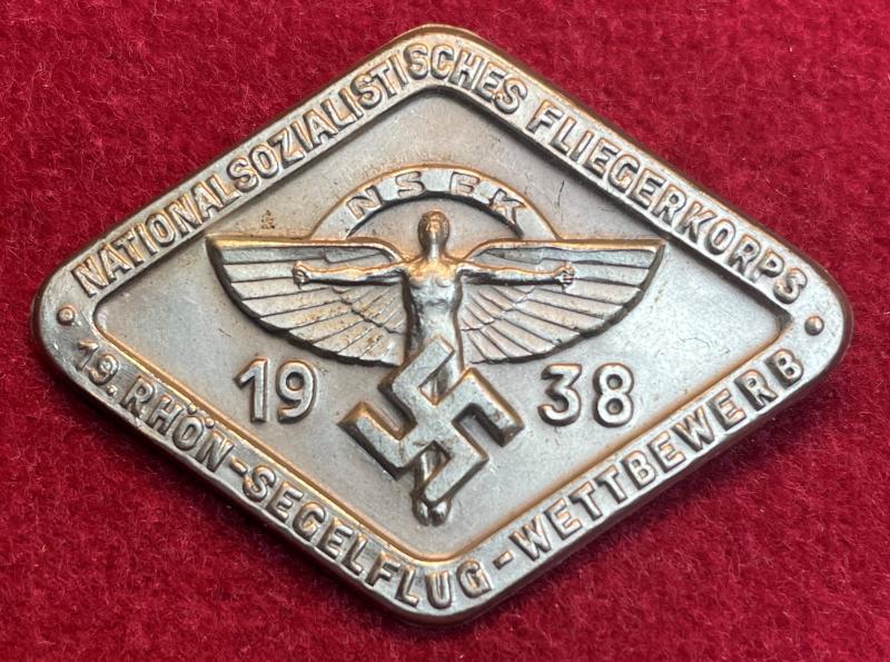 3rd Reich NSFK 19. Rhön Segelflug Wettbewerb 1938