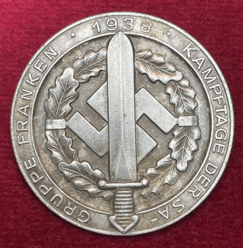 3rd Reich SA Gruppe Franken Kampftag 1938