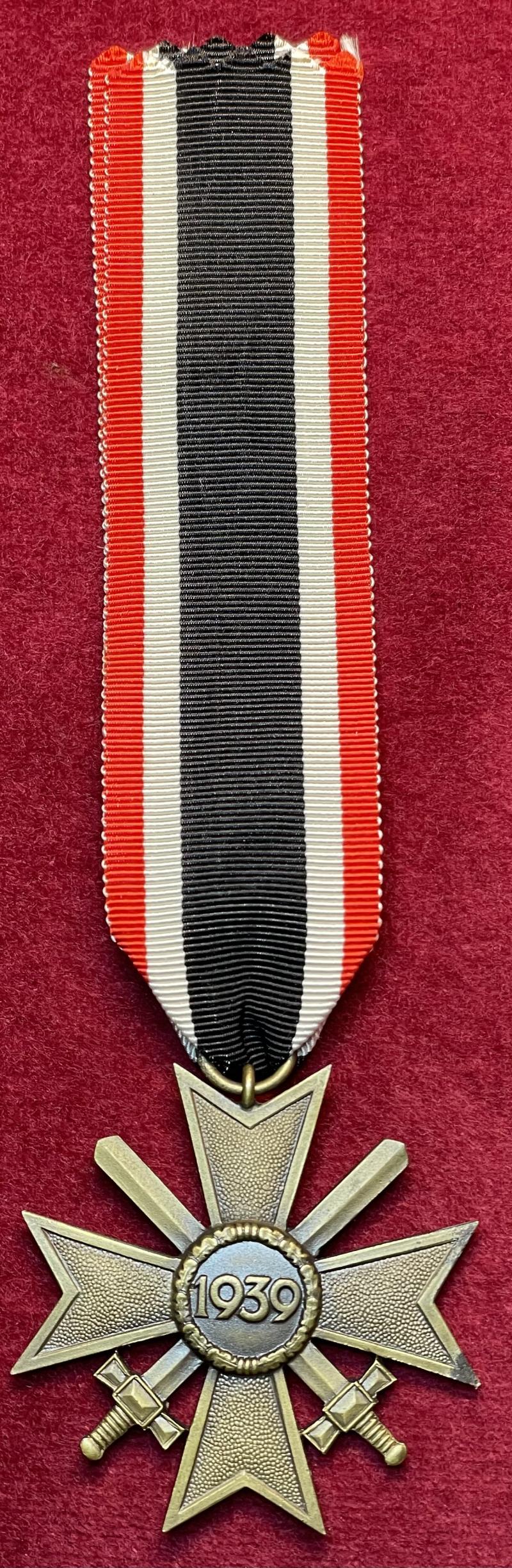 3rd Reich Kriegsverdienstkreuz mit Schwertern 2. Klasse, 1939