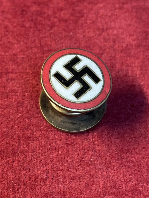 3rd Reich Manschettenknöpfe mit emaillierten Hakenkreuzen